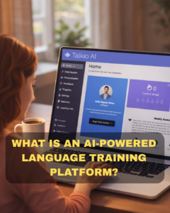 What is an AI-Powered Language Training Platform?