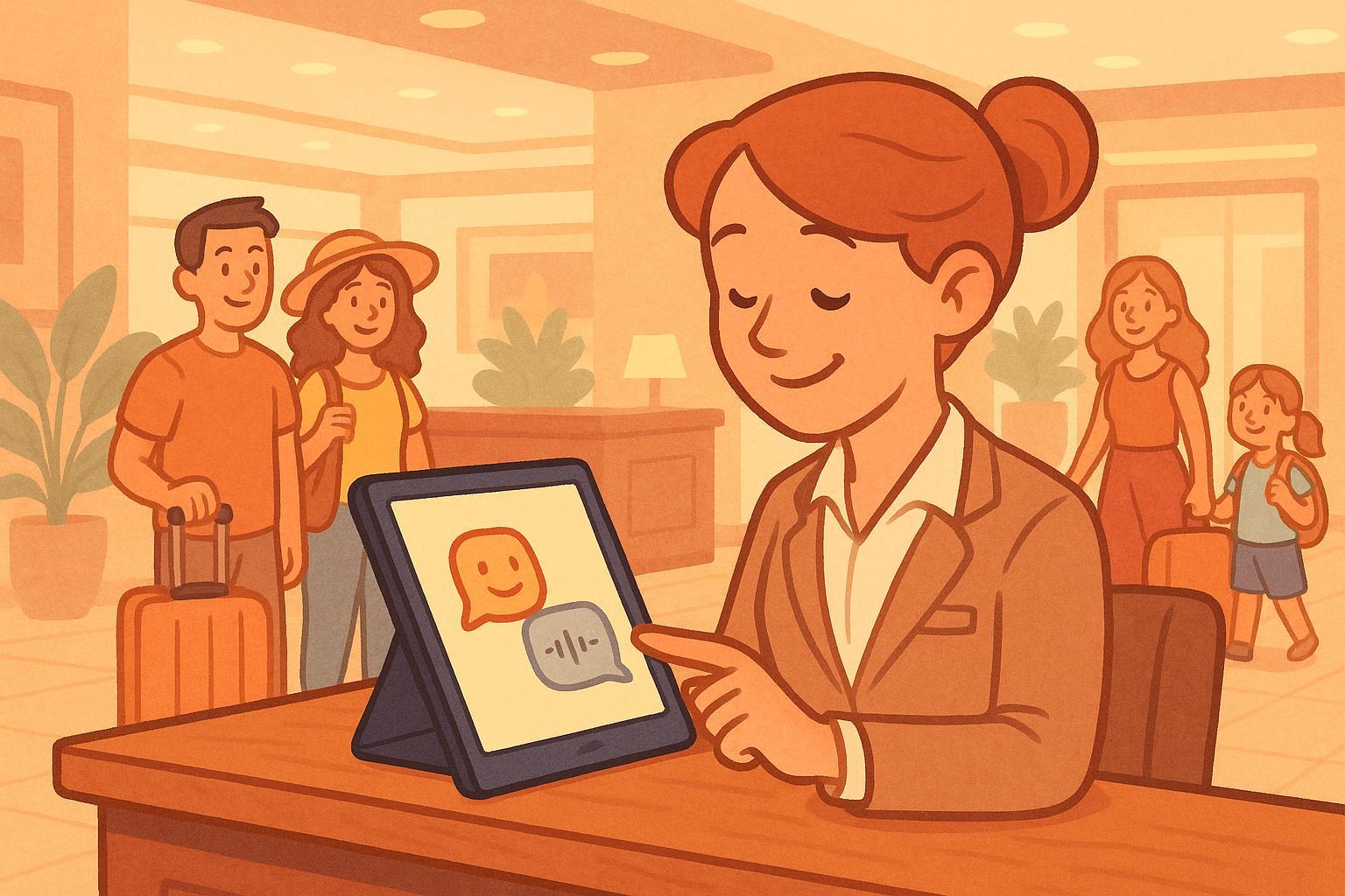 How to Practice Hotel English With AI Roleplay Before the Summer 2026 Travel Rush