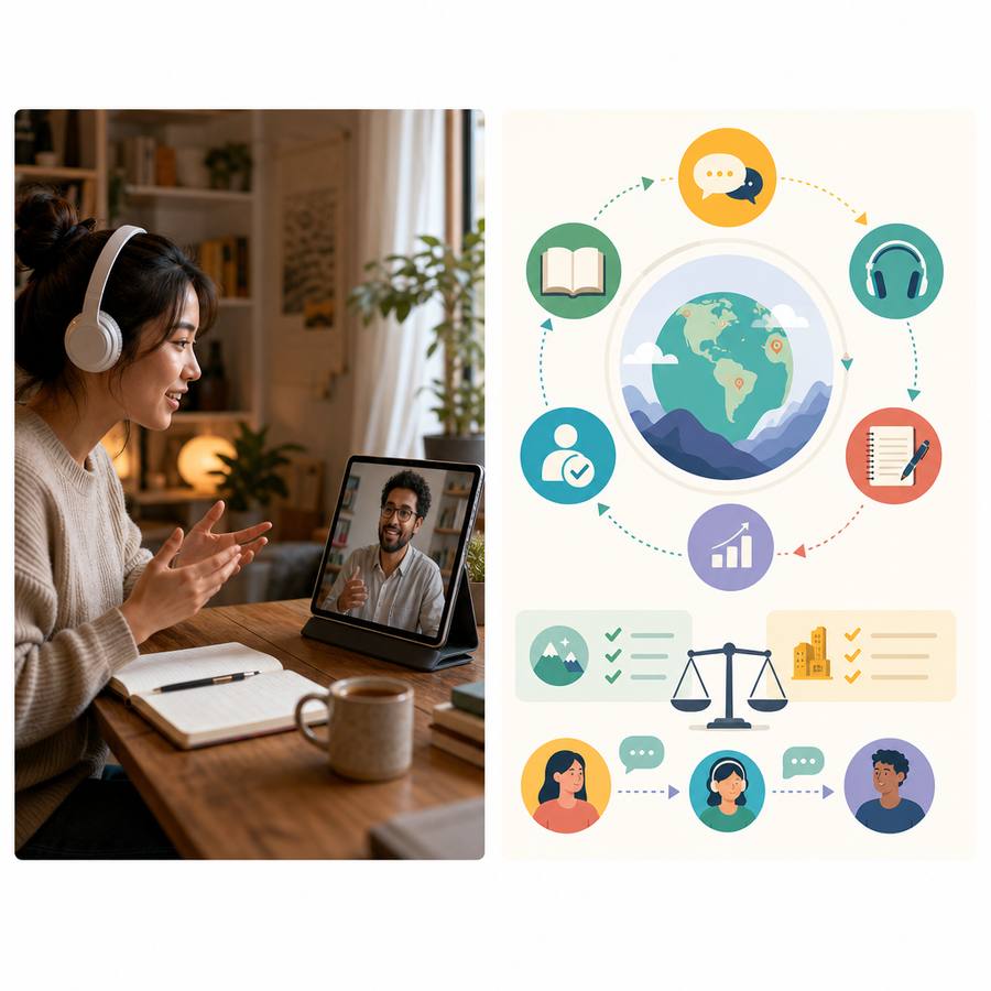 Can AI Help You Learn a Rare Language, or Does It Only Work for Spanish and English? — speaking practice example