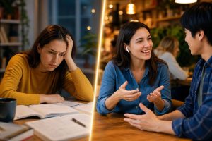 The Fluency Plateau Is Real: Why Intermediate Learners Stop Improving and How AI Speaking Practice Breaks the Loop